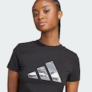 Camiseta Feminina Adidas Camuflada Estampada - Foto 5