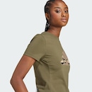 Camiseta Feminina Adidas Camuflada Estampada - Foto 5