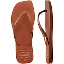 Chinelo Havaianas Slim Square Logo Pop Up Dedo Feminino - Foto 5