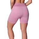 Short Selene Sem Costura Quadriculado Feminino - Foto 2