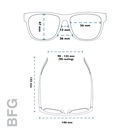 Óculos de Sol Unissex Goodr Hooked On Onyx - Foto 4