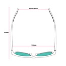 Óculos de Sol Unissex Goodr Electric Beluga Boogaloo - Foto 7