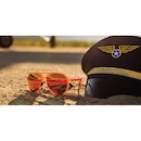 Óculos de Sol Unissex Goodr Captain Blunt's Red-Eye - Foto 3