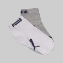 Meia Sapatilha Puma - 2 Pares - Infantil - Foto 1