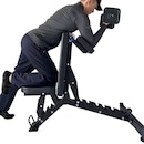 Banco Supino Regulável Com Apoio Yangfit Linha Profissional - Foto 4