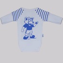 Body Manga Longa do Cruzeiro Futfanatics Infantil - Foto 2