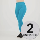 Kit de 2 Calças Legging New Beta Feminina - Foto 2