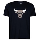 Camiseta Masculina New Era Regular NBA Chicago Bulls Core - Foto 1