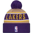 Gorro Masculino New Era NBA Draft 2024 Los Angeles Lakers PomPom - Foto 2