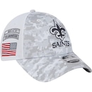 Boné Masculino New Era 940 New Orleans Saints NFL Salute To Service 25 - Foto 4