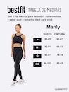 Calça Legging Feminina Manly com Frisos - Foto 5