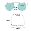 Óculos de Sol Goodr Unissex Professor 00G - Foto 5