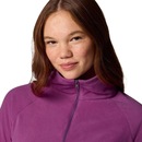 Jaqueta de Moletom Feminina Columbia Fleece Glacial IV 1/2 Zip - Foto 4