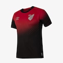 Camisa do Athlético Paranaense Umbro 2025 Uniforme 1 Torcedor Masculina - Foto 2