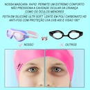 Máscara De Natação Gold Sports Rapid Infanto 7.0 High Definition Infantil - Foto 4