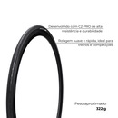 Pneu 700 x 25 bike Speed road Arisun Rapide Kevlar 60 Tpi - Foto 2