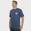 Camiseta Masculina Hurley Flamingo Navy - Foto 1