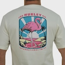 Camiseta Masculina Hurley Flamingo - Foto 4