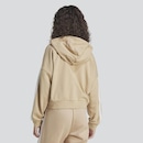 Blusão de Moletom Cropped adidas Essentials 3 Stripes Feminino - Foto 2