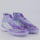 Chuteira Society Feminina adidas F50 Sparkfusion League - Foto 2