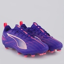 Chuteira de Campo Infatil Puma Ultra 5 Play FG/AG - Foto 2