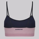 Top Selene Quadriculado Sem Costura com Bojo Removível - Foto 2