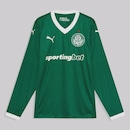 Camisa Palmeiras I 25/26 Puma Manga Longa Masculino - Foto 6