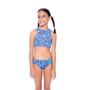 Biquini Cropped Infantil Speedo Little Hearts - Foto 1