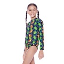 Camiseta Infantil Speedo Manga Longa Jungle Tiger - Foto 1
