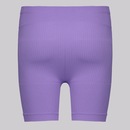 Shorts Canelado Selene Sem Costura Feminino - Foto 4