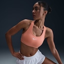 Top Fitness com Bojo Nike Média Sustentação Swoosh Sport - Foto 2
