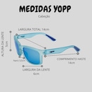 Óculos de Sol Unissex Yopp Polarizado Uv400 Esportivo Bado - Foto 6