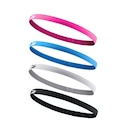 Faixa de Cabelo com Silicone Sportbr Coloridas - 4 unidades - - Foto 1