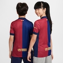 Camisa Barcelona I 2024/25 Torcedor Pro Nike Infantil - Foto 2