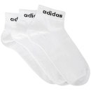 Meia Masculina Adidas Linear Ankle 3 Pares - Foto 2