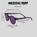 Óculos de Sol Yopp Esportivo Polarizado Uv400 Blackout - Foto 6