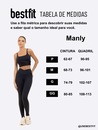 Calça Legging Feminina Manly Metalic Recortes - Foto 5