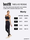 Calça Legging Feminina Manly Recortes em Tule - Foto 5