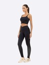 Calça Legging Metalic Feminina Manly Recortes - Foto 2