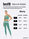 Calça Legging Feminina College Manly Canelada - Foto 2