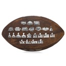 Bola De Futebol Americano Wilson NFL Super Bowl Lix Throwback - Foto 5