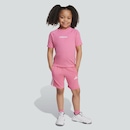 Camiseta adidas Essentials Logo Linear Infantil - Foto 3
