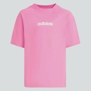 Camiseta adidas Essentials Logo Linear Infantil - Foto 4