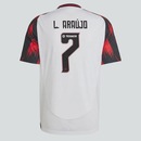 Camisa Flamengo II 25/26 7 L. Araújo adidas Masculina - Foto 1