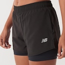 Short Feminino New Balance Sport Essentials 2 In 1 - Foto 4