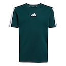 Camiseta Infantil Adidas 3 Listras - Foto 1