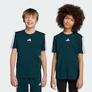 Camiseta Infantil Adidas 3 Listras - Foto 2