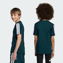 Camiseta Infantil Adidas 3 Listras - Foto 3