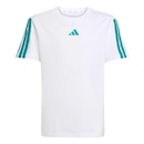 Camiseta Infantil Adidas 3 Listras - Foto 1