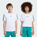 Camiseta Infantil Adidas 3 Listras - Foto 2